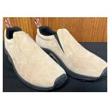 BR - Merrell Jungle Moc Slip-On Shoes Tan Suede Size 12M