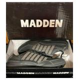 BR - Set of 2 Madden M-Tourny Leather Shoes Size 10 Black and Brown