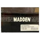 BR - Set of 2 Madden M-Tourny Leather Shoes Size 10 Black and Brown