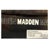 BR - Set of 2 Madden M-Tourny Leather Shoes Size 10 Black and Brown