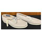 BR - Dexter Navigator II Boat Shoes Rice White Size 10.5 M with Box