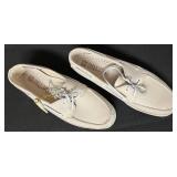 BR - Dexter Navigator II Boat Shoes Rice White Size 10.5 M with Box