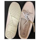 BR - Dexter Navigator II Boat Shoes Rice White Size 10.5 M with Box