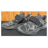 BR - Sorel Black Pattern Athletic Shoes with Velcro Strap