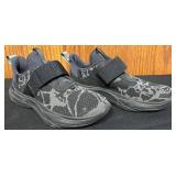 BR - Sorel Black Pattern Athletic Shoes with Velcro Strap