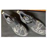 BR - Sorel Black Pattern Athletic Shoes with Velcro Strap