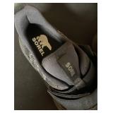 BR - Sorel Black Pattern Athletic Shoes with Velcro Strap