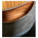 BR - Pair of Frye Black Leather Penny Loafers 11M and Brown Suede Oxfords