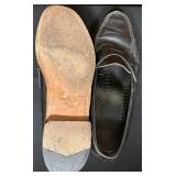 BR - Lot of 2 Pairs Bass Penny Loafers Black and Brown Leather Shoes