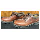 BR - Lot of 2 Pairs Timberland Leather Oxford Shoes Size 10.5M