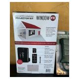LR - Holiday Window Projector Kit, Outdoor Power Accessories and LED Icicle Lights Bundle