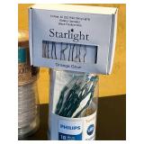 LR - Collection of Battery Operated LED String Lights and Decorative Light Sets