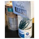 LR - Collection of Battery Operated LED String Lights and Decorative Light Sets