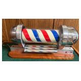 LR - William Marvy Model 410 Vintage Barber Pole