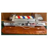 LR - William Marvy Model 410 Vintage Barber Pole