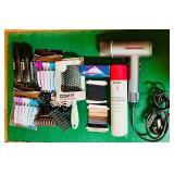 BS - Hair Styling Set with Lescolton Dryer, Brushes, Clips, and Accessories