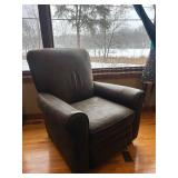 LR - Barcalounger Leather Armchair