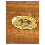 LR - Collection of 6 Handcrafted Wooden Boxes Various Shapes and Designs