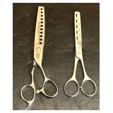 BS - Lot of Hair Texturizing Scissors with Hair Styling Products