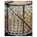 K - Mixed Decor Collection: West Germany 5in Quartz Clock, Desk Set, Candle Holders, and More