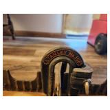 Vintage Cast Iron Shop Lathe and a Miter Box