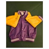 3T Vikings Jacket signed by Carl Eller and Stu Voight