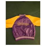 3T Vikings Jacket signed by Carl Eller and Stu Voight