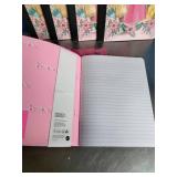 Disney Princess Journal and Barbie pen set.