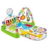 Fisher-Price Glow and Grow Kick & Play Piano Gym baby playmat.