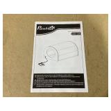 PawHut Dome Heated Cat House Portable and Waterproof Pet Shelter for Kitty in Winter, Black (Has not been tested)