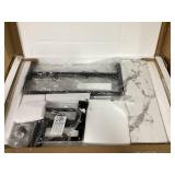 HOMCOM Modern Lift Top Coffee Table with Hidden Storage Compartment and Metal Legs