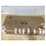 HOMCOM Corner TV Stand Up To 50", Entertainment Center TV Console Table with Drawers and Open Storage Compartment for Living Room, White