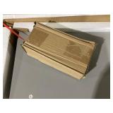 HOMCOM Accent Floor Storage Cabinet Kitchen Pantry with Adjustable Shelves and 2 Lower Doors, Gray