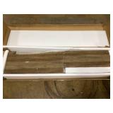 HOMCOM 72" Farmhouse Pantry Cabinet, Freestanding Food Pantry Cabinet with Adjustable Shelves, Brown