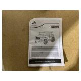 Aosom 12V Mercedes Benz G500 Licensed Kids Electric Car with Remote Control, Headlights, Music, Suspension, Storage, Black