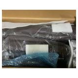 Vinsetto 6 Point Vibration Massage Office Chair, PU Leather Reclining Computer Chair with Adjustable Height, Brwon