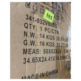 Aosom Pedal Go Kart, 4 Wheels Pedal Ride On for Boys & Girls with Rubber Wheels, Adjustable Seat & Sharp Handling - Blue (Maybe Missing Hardware)