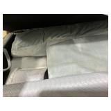 PawHut Luxury Fancy Dog Couch with Hidden Storage, Small Dog Sofa Bed with 2" Soft Foam, Modern Pet Furniture for Puppies & Little Breeds, Pale Gray