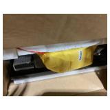 HOMCOM Under Sink Bathroom Cabinet, Pedestal Sink Storage Cabinet with 2 Doors, Shelf and U-Shape, Black