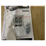 HOMCOM Electric Fireplace Heater, Freestanding Fireplace Stove with Realistic Logs and Flame Effect, 750W/1500W, Black