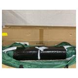 Outsunny Two Room Pop Up Shower Tent with Shower Bag, Floor and Carry Bag, Green