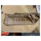 HOMCOM Swivel Recliner, Manual PU Leather Armchair with Ottoman Footrest for Living Room, Office, Bedroom, Gray