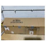 BreeBe - Artificial Xmas Tree with Warm White Lights  Pre-Lit Holiday Decoration - Green