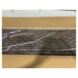 Costway 6 Feet 3-Panel Weave Folding Fiber Room Divider Screen