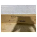 Paclord 48" Paper Roll Dispenser With a Cutter, Next Gen, Non-Slip Suction Cup Feet - Heavy-Duty Dispenser for Kraft, Freezer, Newsprint, Butcher Paper Rolls - Up to 10" in Diameter, Safe Rod Holder