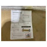 Paclord 48" Paper Roll Dispenser With a Cutter, Next Gen, Non-Slip Suction Cup Feet - Heavy-Duty Dispenser for Kraft, Freezer, Newsprint, Butcher Paper Rolls - Up to 10" in Diameter, Safe Rod Holder