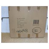 Blue Ridge Basket Company Synthetic Wicker Laundry Hamper Basket With Lid and Liner (Gray)