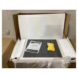 PawHut Desk/Table Sized Rabbit Hutch with Wheels