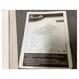 PawHut Desk/Table Sized Rabbit Hutch with Wheels