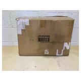 GOFLAME All-Terrain Rollator Walker w/Pneumatic Tires, Foldable Outdoor Walkers w/Seat, Backrest, 32"-37" Adjustable Height & Storage Bag, Lightweight Aluminum Walker for Seniors & Adults, Black